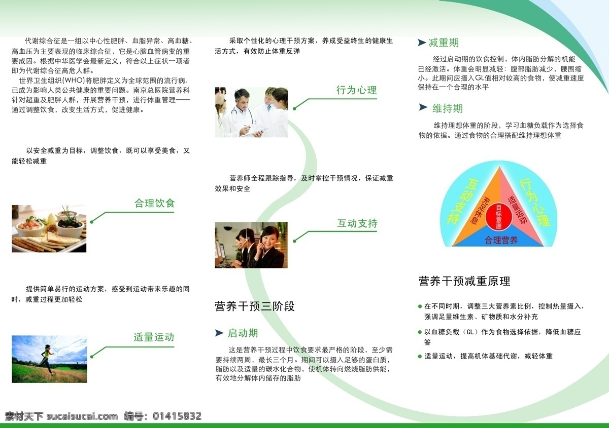 分层 psd素材 打电话 弧形 客服 绿色 美女 三折页 医院三折页 医院 医生 宣传册 适量素材 食物 运动 咨询 源文件 psd源文件