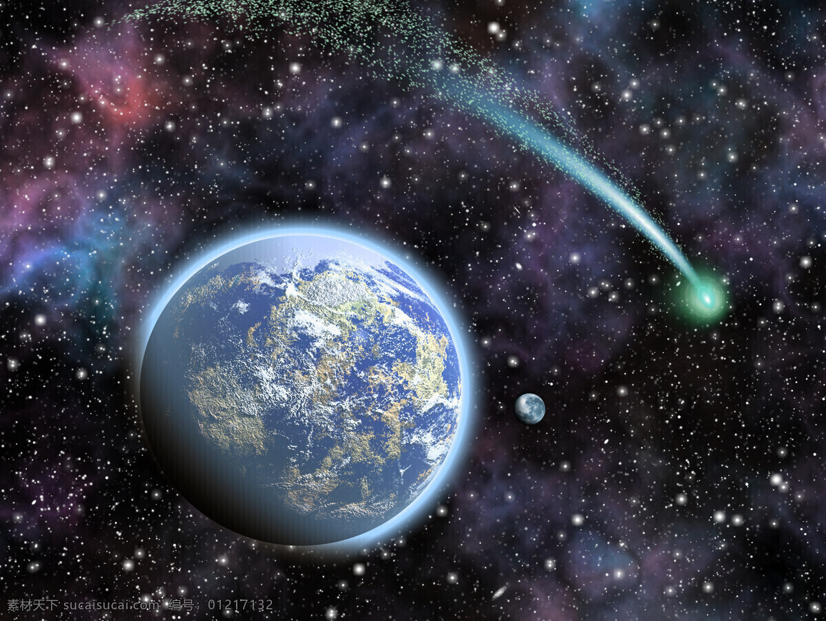闪烁 星空 地球 星星 球体 绿色地球 绿色环保 保护地球 宇宙太空 环境家居
