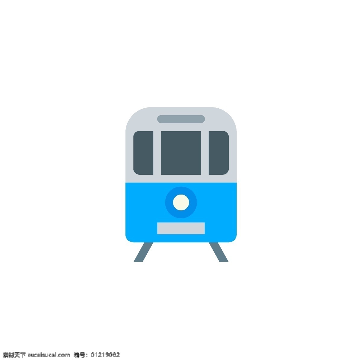 蓝灰色 列车 图标 蓝灰色列车 地铁