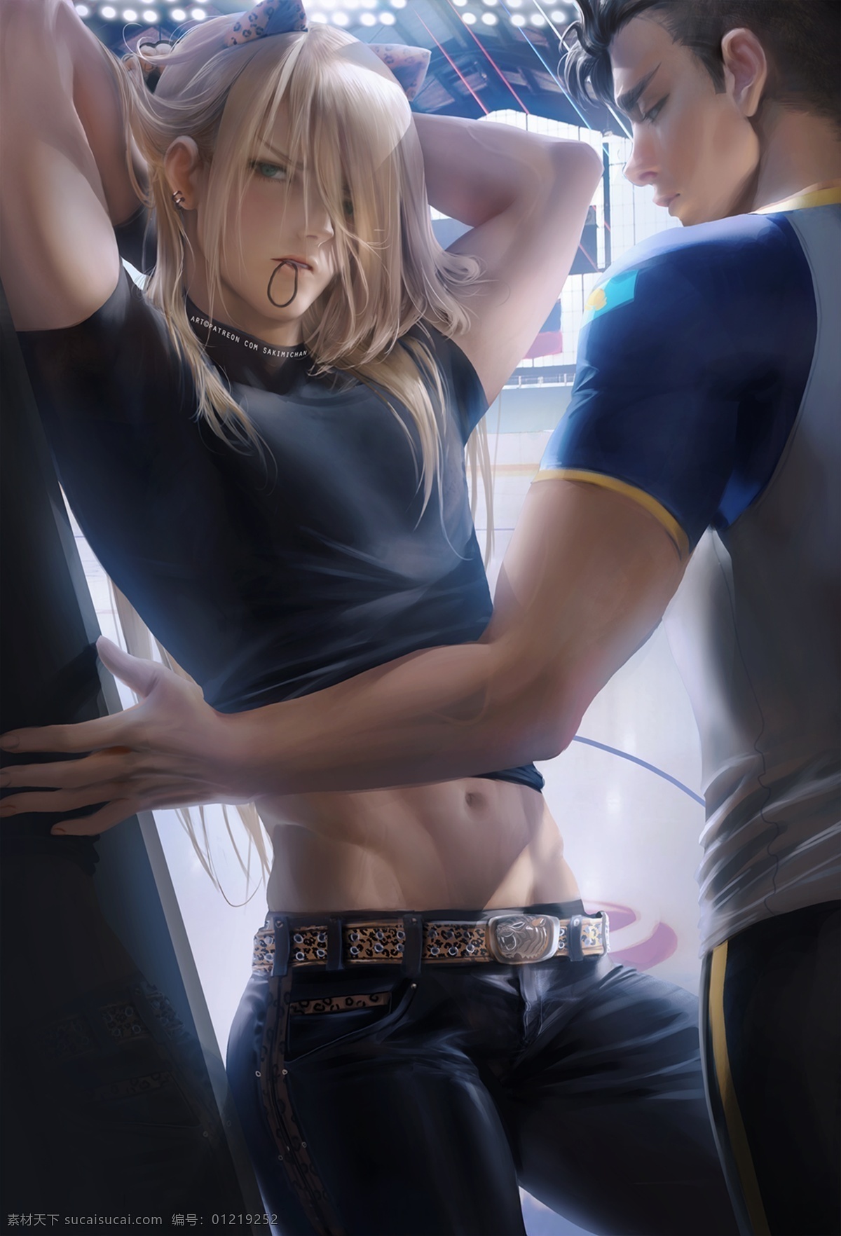 sakimichan 坂 崎 莉 坂崎由莉 拳皇 动漫 帅哥 男孩 卡通 阳光 动漫动画 猛男 肌肉男 游戏 cg 二次元 漫画 动画片 分层 动漫人物