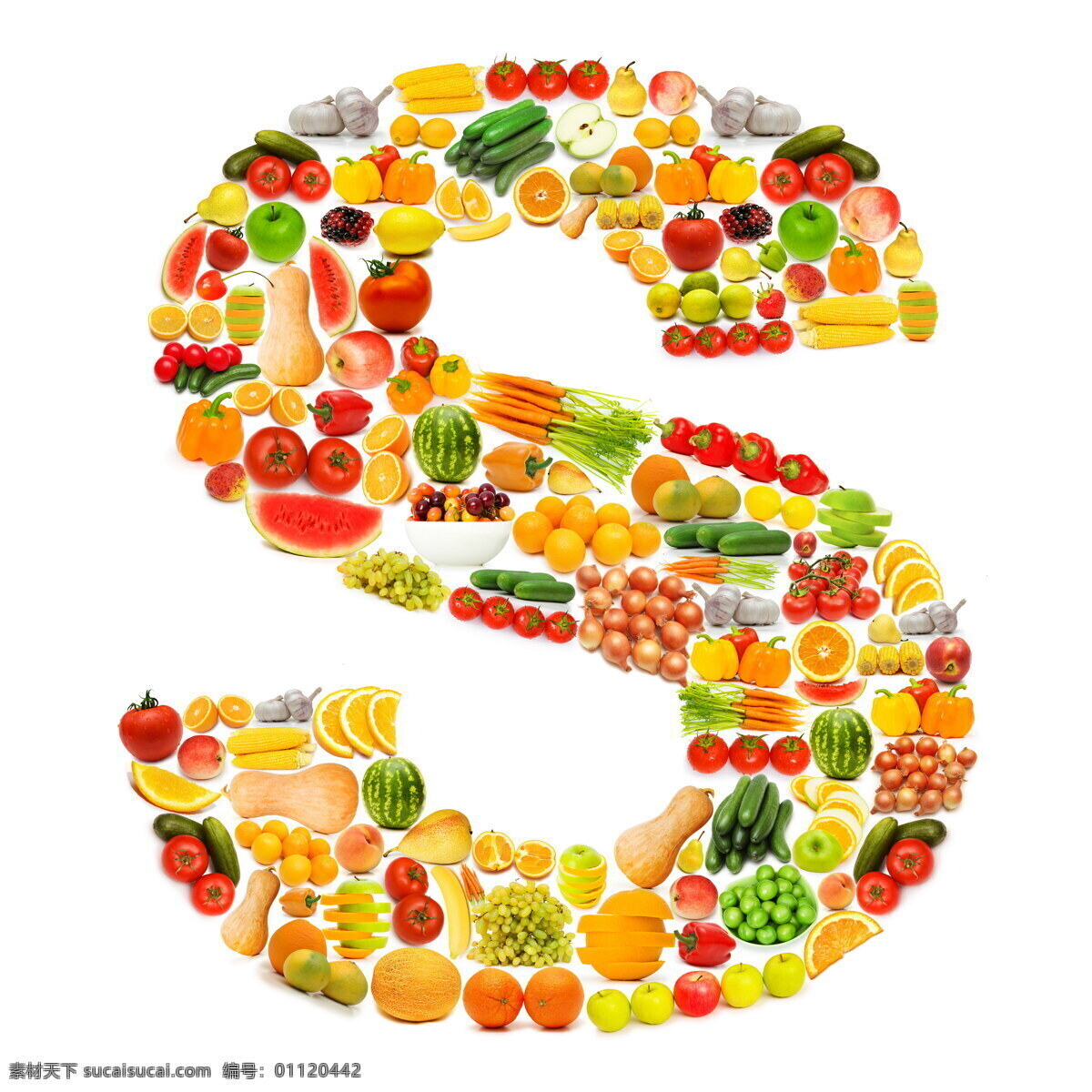 蔬菜水果 组成 字母 s 字母s 辣椒 柠檬 苹果 黄瓜 橙子 香蕉 蔬菜 水果 食物 水果蔬菜 餐饮美食 水果图片