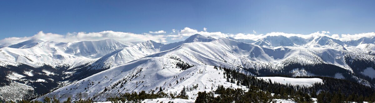 冬季 雪山 景观 冬天 自然 雪地 蓝天 自然景观 自然风景