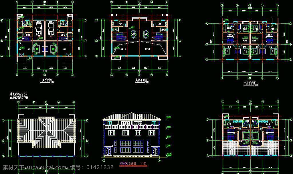 cad 别墅 度假 公馆 豪宅 环境设计 建筑设计 平面图 剖面图 小别墅方案图 dwg 图纸 装修 装饰 施工图立面图 私宅 别业 居所 庄园 休闲 洋房 住宅 大全 源文件 cad素材 室内图纸