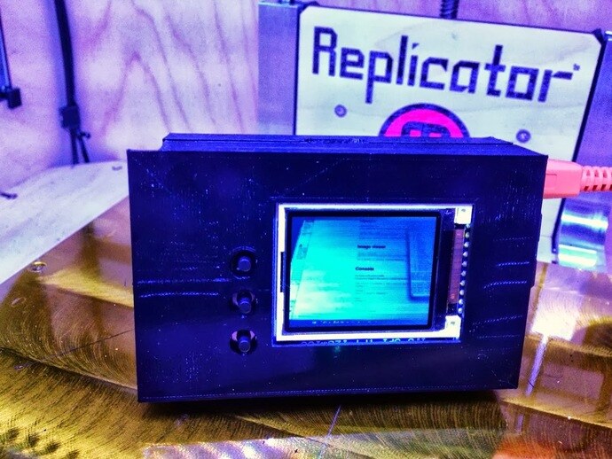 pi案1 raspberry 显示器 液晶显示器 3d打印模型 游戏玩具模型 openscad 覆盆子 tft
