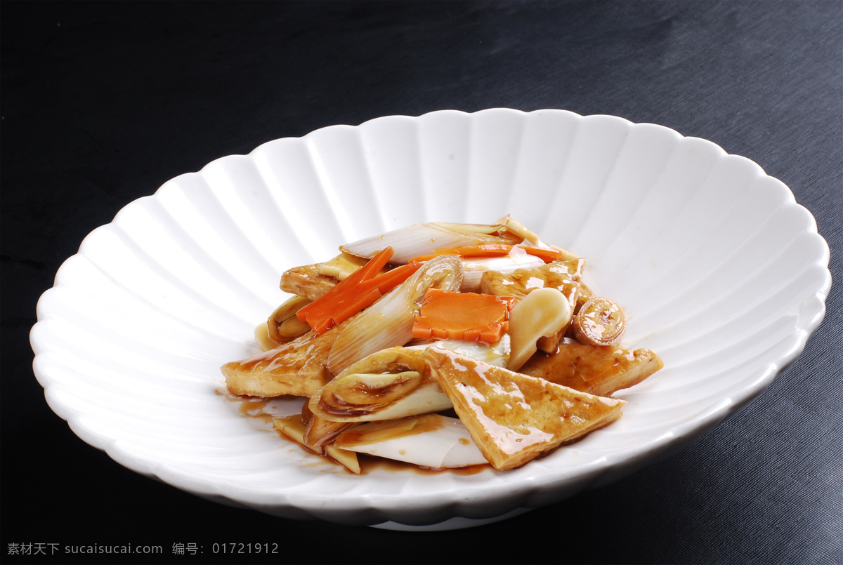 大葱烧老豆腐 美食 传统美食 餐饮美食 高清菜谱用图