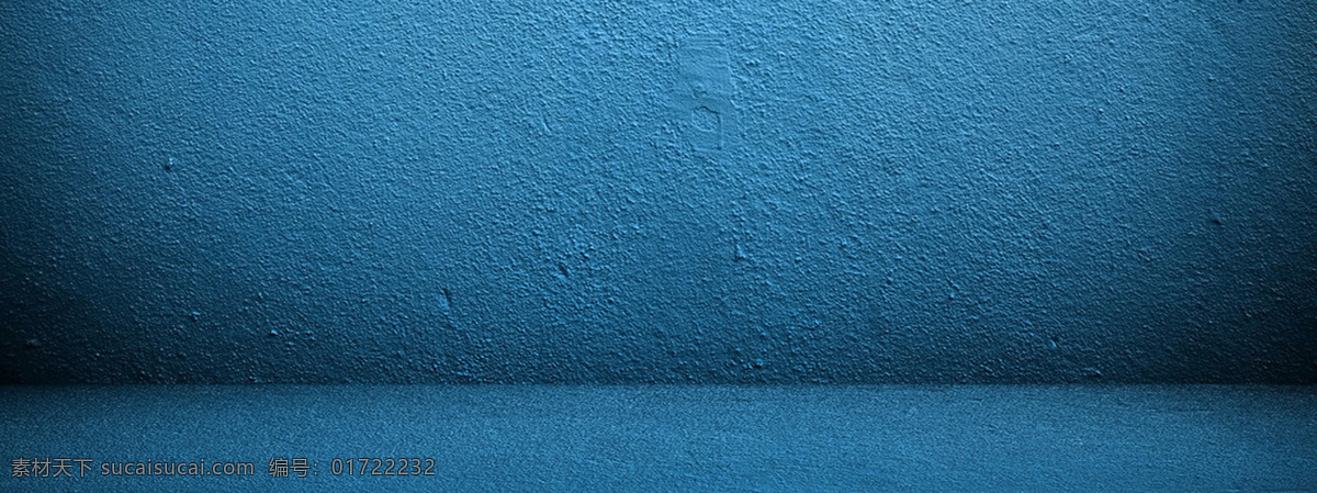 墙壁 深蓝 立体 展台 背景