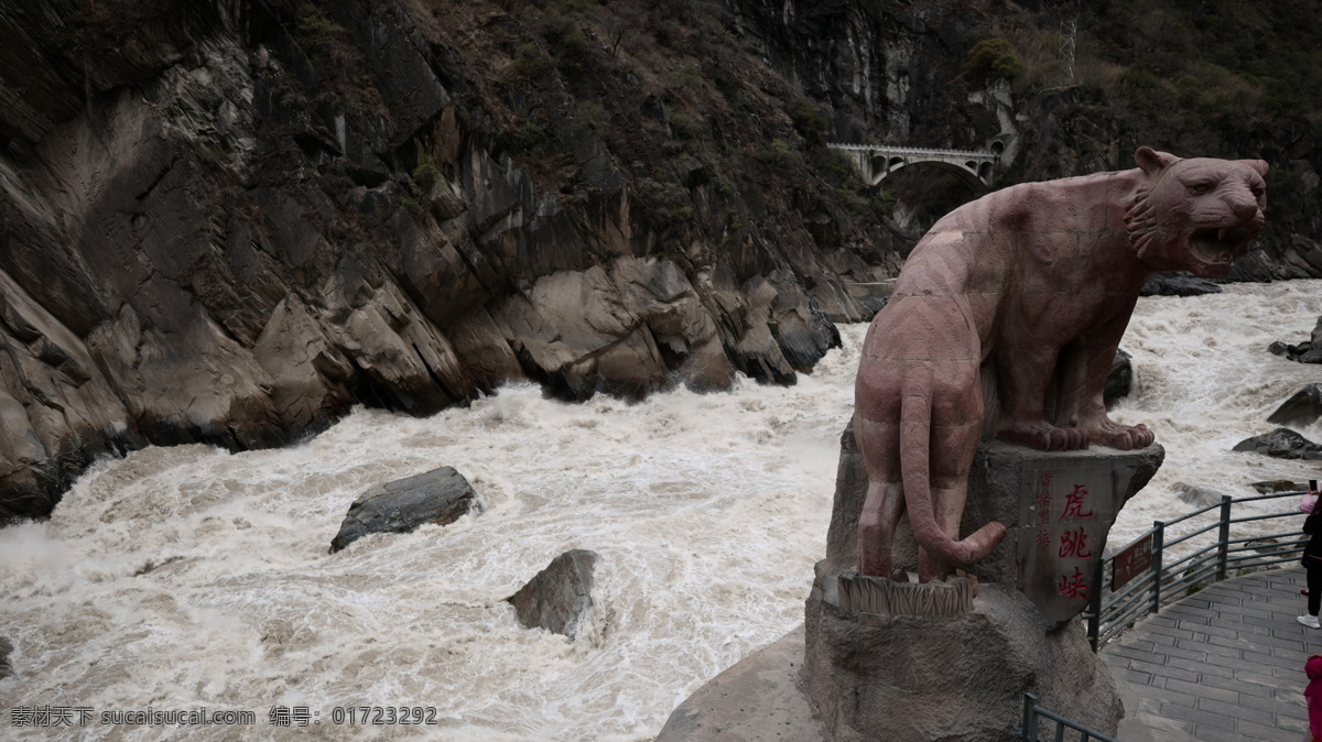 虎跳峡图片 丽江 香格里拉 虎跳峡 峡谷 洪水 大水 江 巨石 虎 旅游摄影 国内旅游