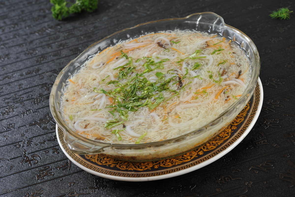 银鱼烩三丝 银鱼三丝羹 三丝 鱼肚 羹 鱼 传统美食 餐饮美食 高清菜谱用图