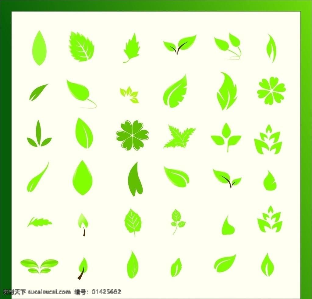 树叶 绿叶 图案 背景 色彩 线条 花草 生物世界