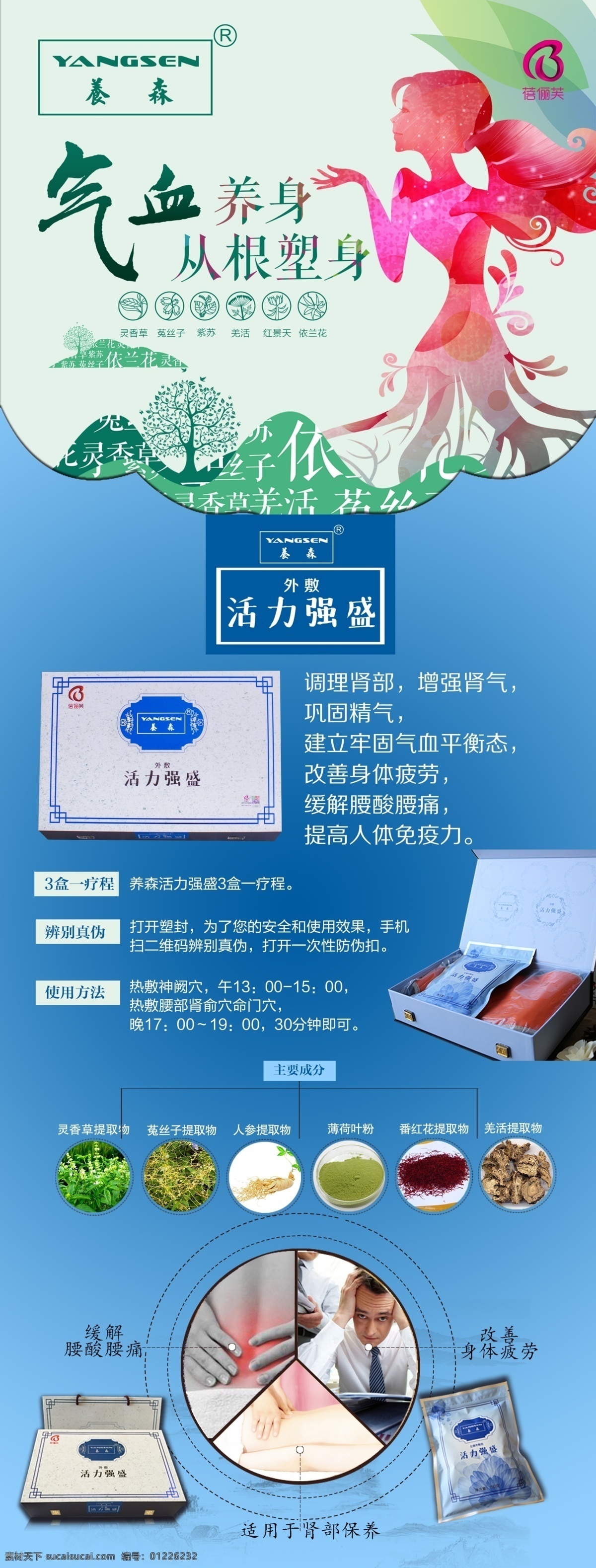 活力强盛 瘦瘦塑身 养身 气血养身 x展架 展架 海报 减肥海报