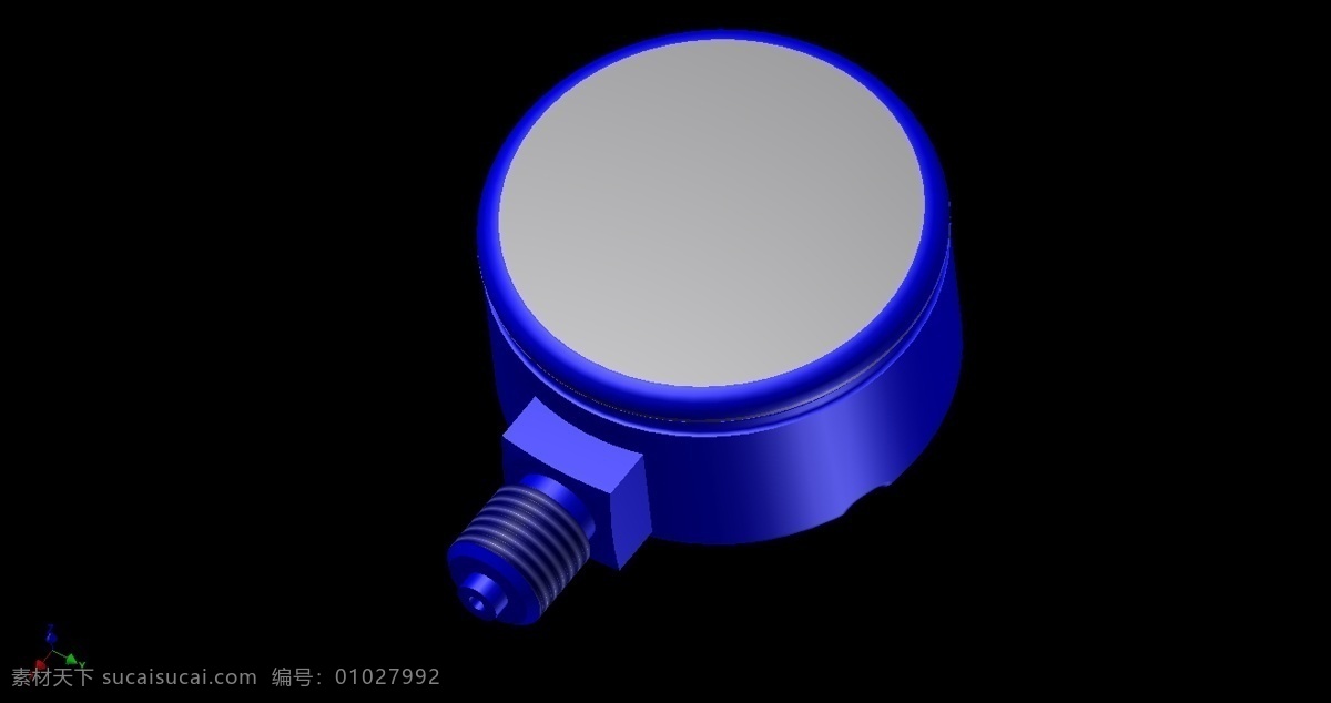 压力 规 tm2 计 3d模型素材 电器模型
