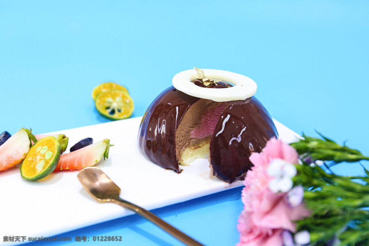 法式甜点 甜品 蛋糕 甜点 西点 巧克力蛋糕 餐饮美食 西餐美食