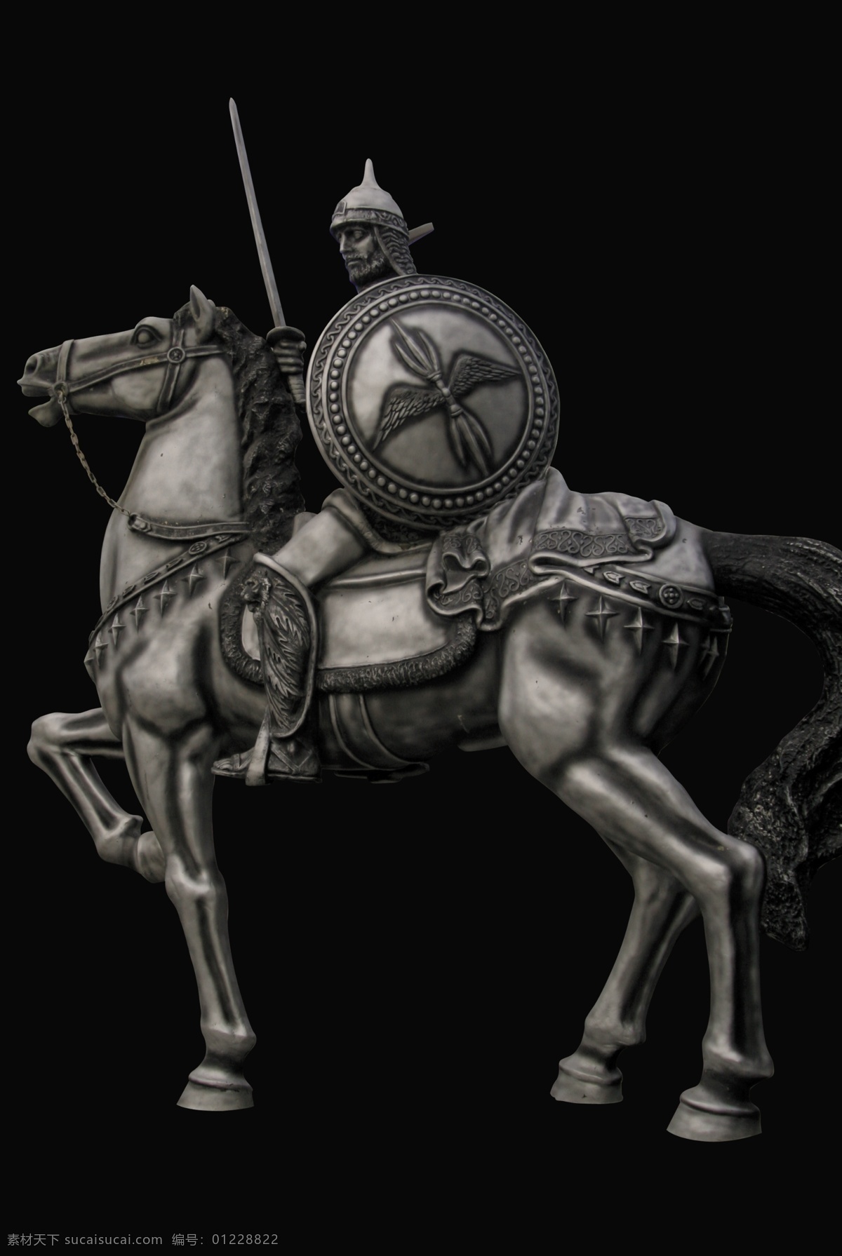 骑士 雕塑 骑马 将军 罗马 欧洲