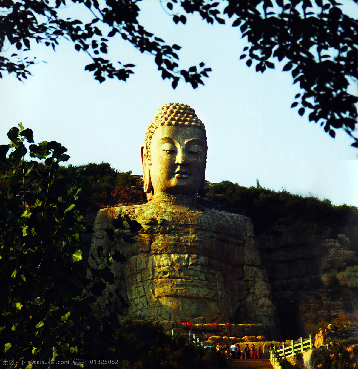 太原 蒙山 大佛 佛 佛像 风景 生活 旅游餐饮