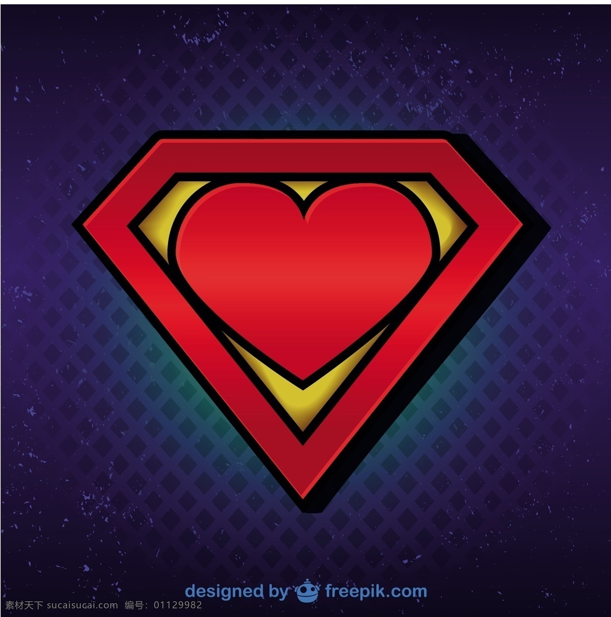 超级英雄海报 标志 超级英雄 英雄 超人 符号
