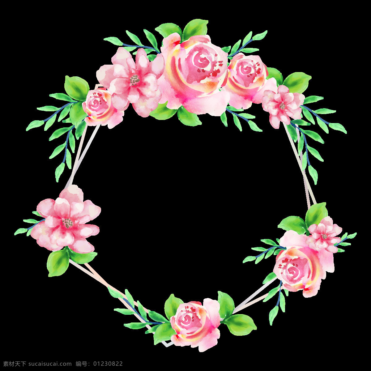 卡通玫瑰花 玫瑰花透明底 png透明底 透明底免抠图 png图片