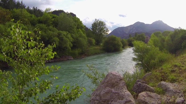 大自然 河流 视频 视频素材
