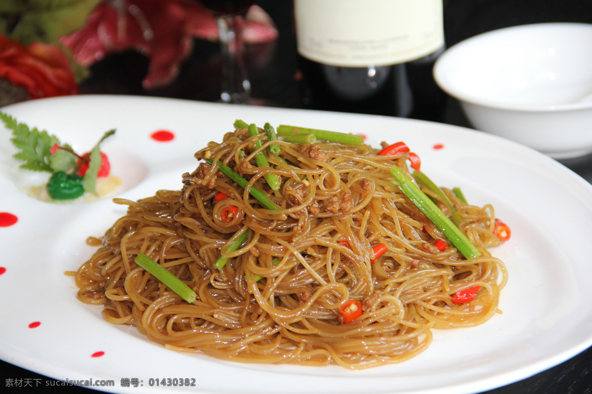 家常粉丝 家常菜 粉丝 乡土菜 浙西菜 农家菜 辣椒 传统美食 餐饮美食