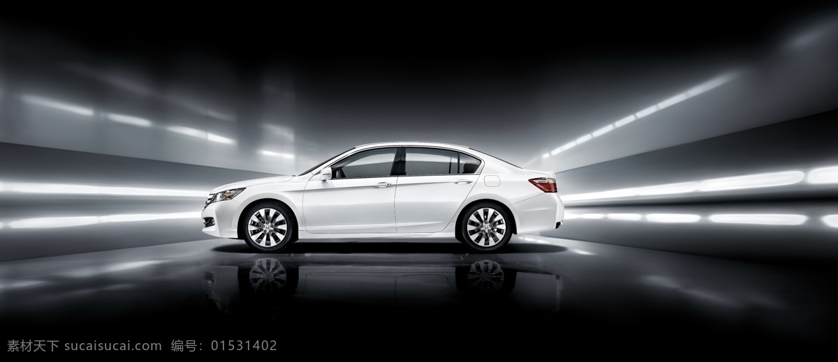 广汽本田 九代雅阁 白色轿车 正侧 新款雅阁 2014 款 雅阁 广 汽 honda 黑色