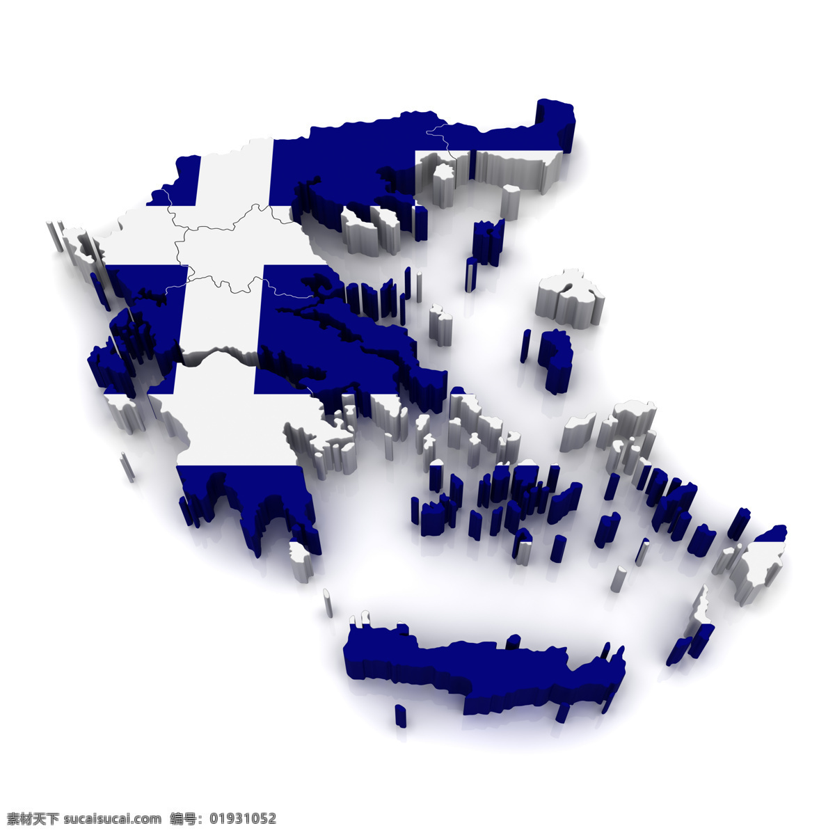 希腊 地图 希腊地图 希腊国旗 希腊文化 国旗背景 旗帜 其他艺术 文化艺术