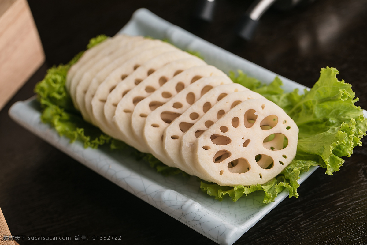 藕片 火锅 配菜 美食 蔬菜 餐饮美食 传统美食