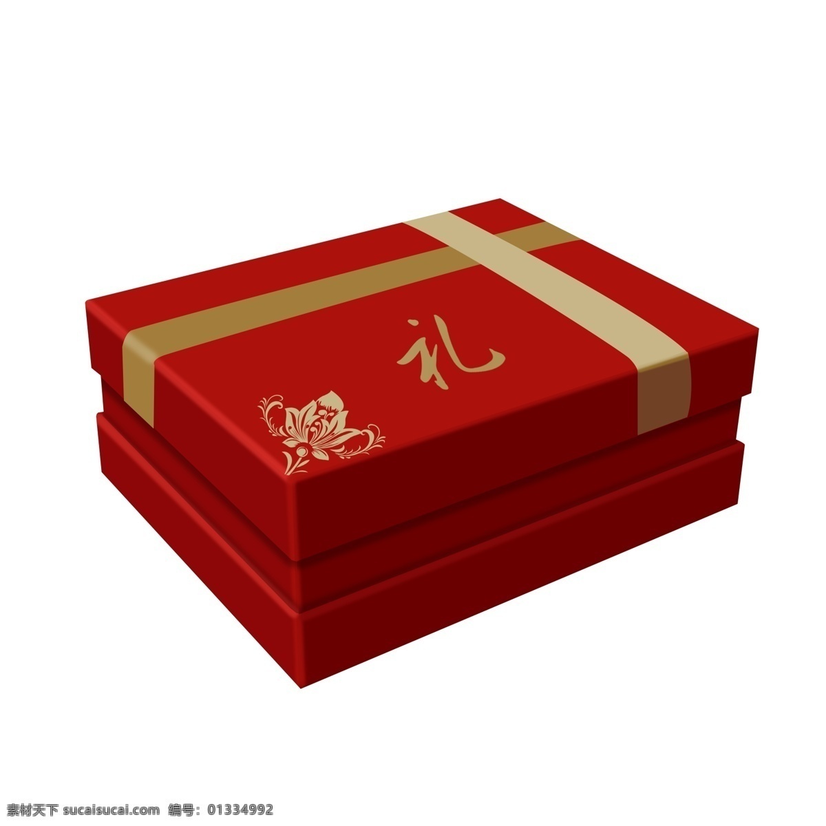 高档 新年 礼物 盒子 透明 底 送礼 方形礼盒 手绘 红色 喜庆 金色 礼品 礼盒 经济 花 图标 理财