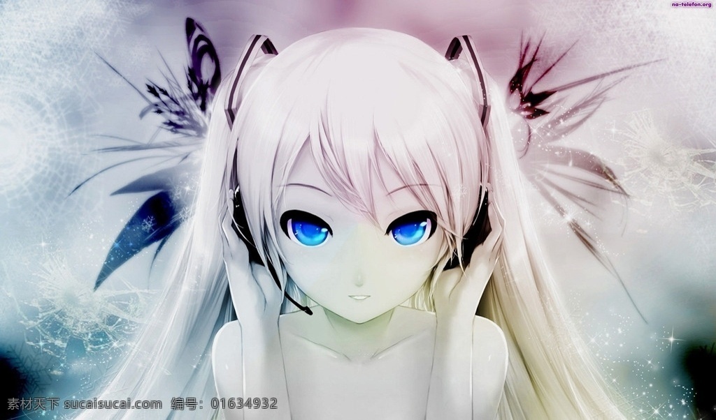 初 音 超 清 梦幻 音乐 电脑 桌面壁纸 初音 超清 萌 桌面 壁纸 华丽 大图 动漫动画 动漫人物