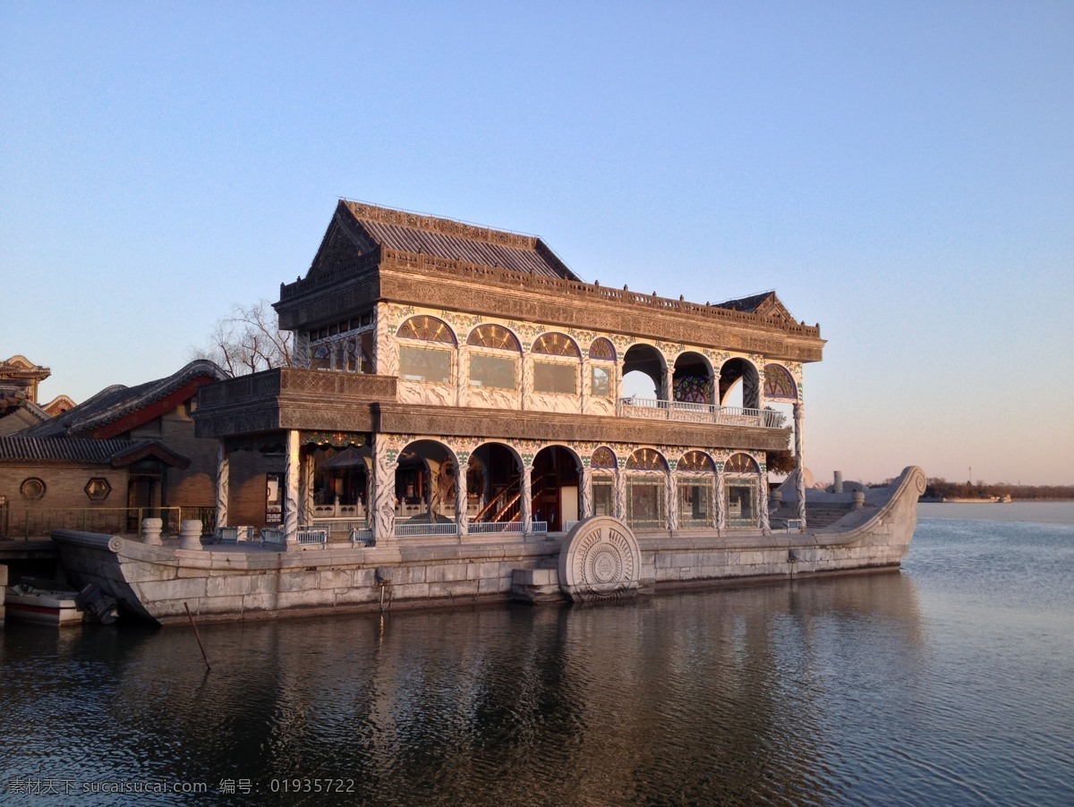 圆明园石舫 圆明园 石舫 风景 北京 昆明湖 旅游摄影 国内旅游 黑色