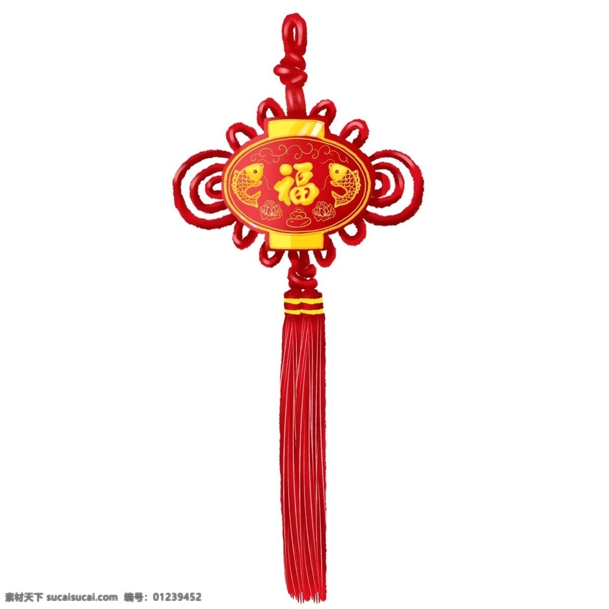 商用 手绘 中国 风 中国结 手工 喜庆 节日 中国风 插画 海报素材 元素