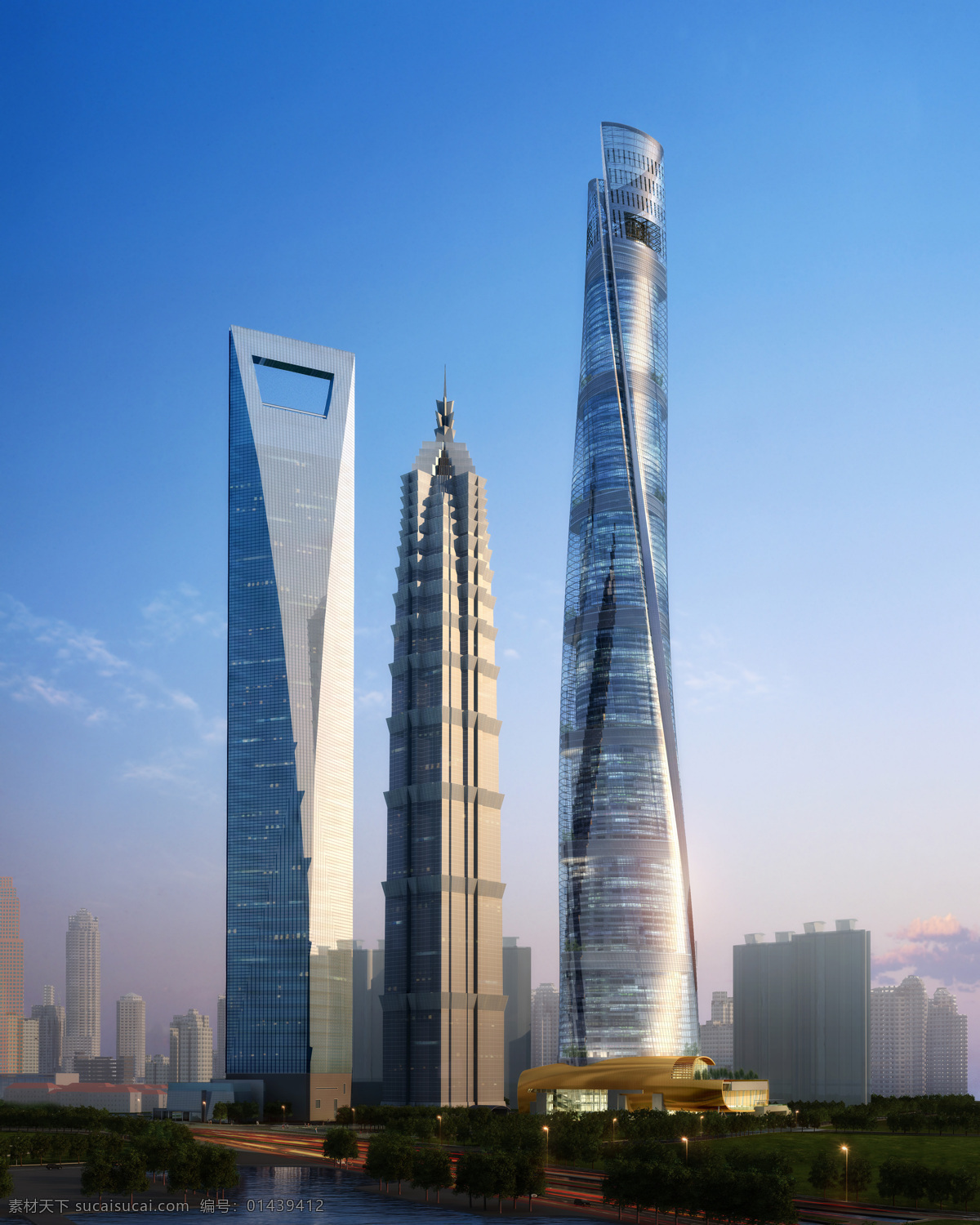 上海摩天大楼 上海浦东 摩天大楼 大都市 城市 陆家嘴 金荗大厦 环球金融中心 上海中心 效果图 建筑设计 环境设计