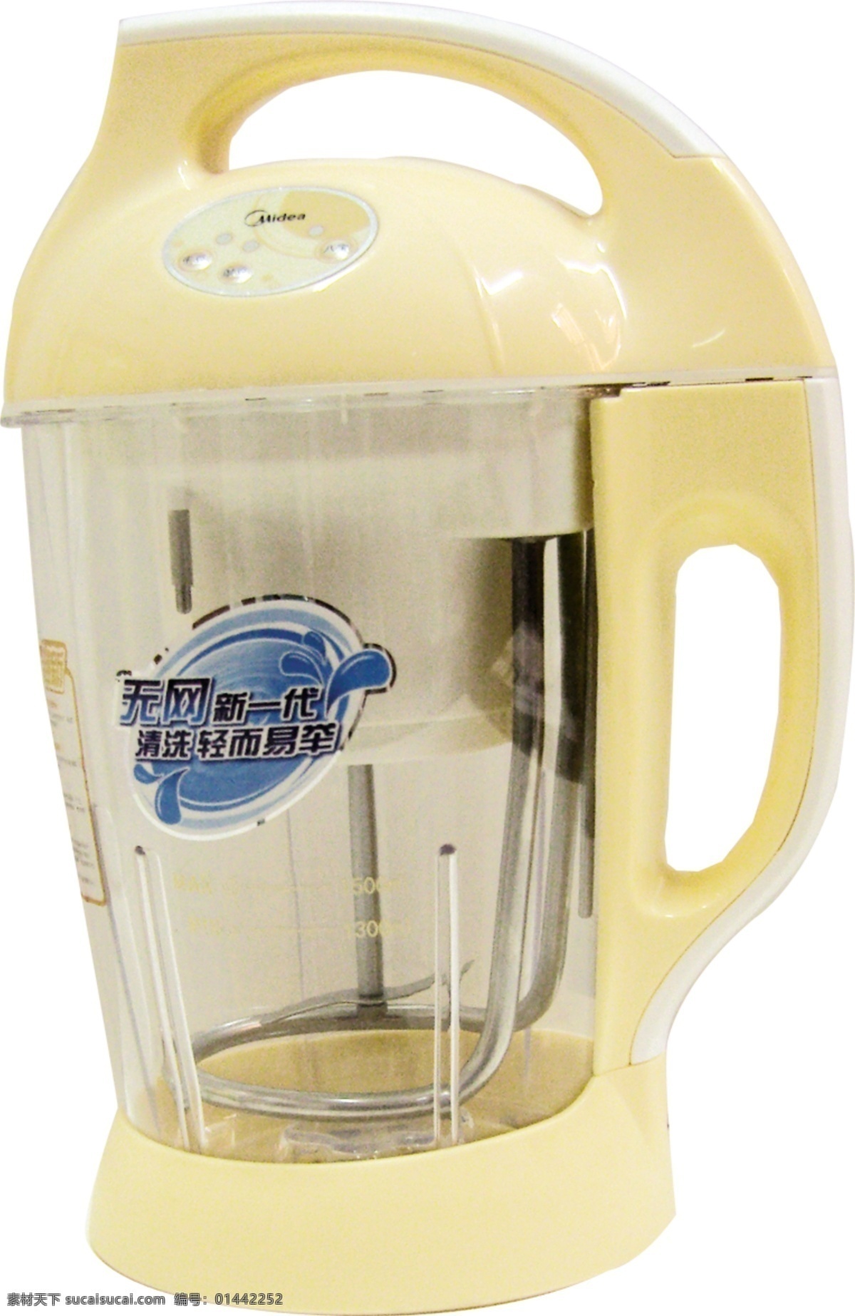 美的 豆浆机 pp 白色