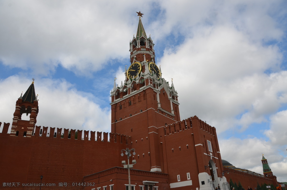 俄罗斯 特色 建筑 蓝天 白云 莫斯科 风景 旅游摄影 国外旅游 灰色