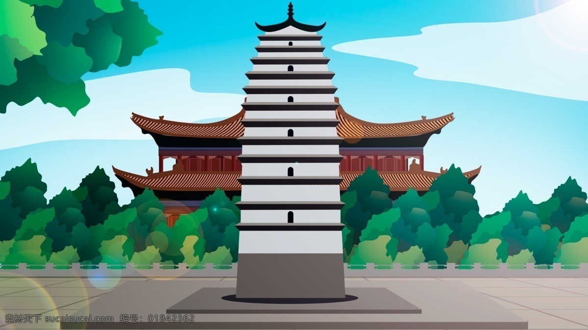 中国 风 历史 建筑 安州 文星 塔 中国风 旅游 景点 寺庙 历史建筑 古建 古风建筑 古寺 古塔