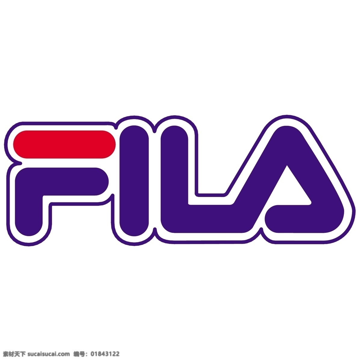 斐乐 fila 企业 标志 运动品牌 飞拉 标识标志图标 logo 矢量图库
