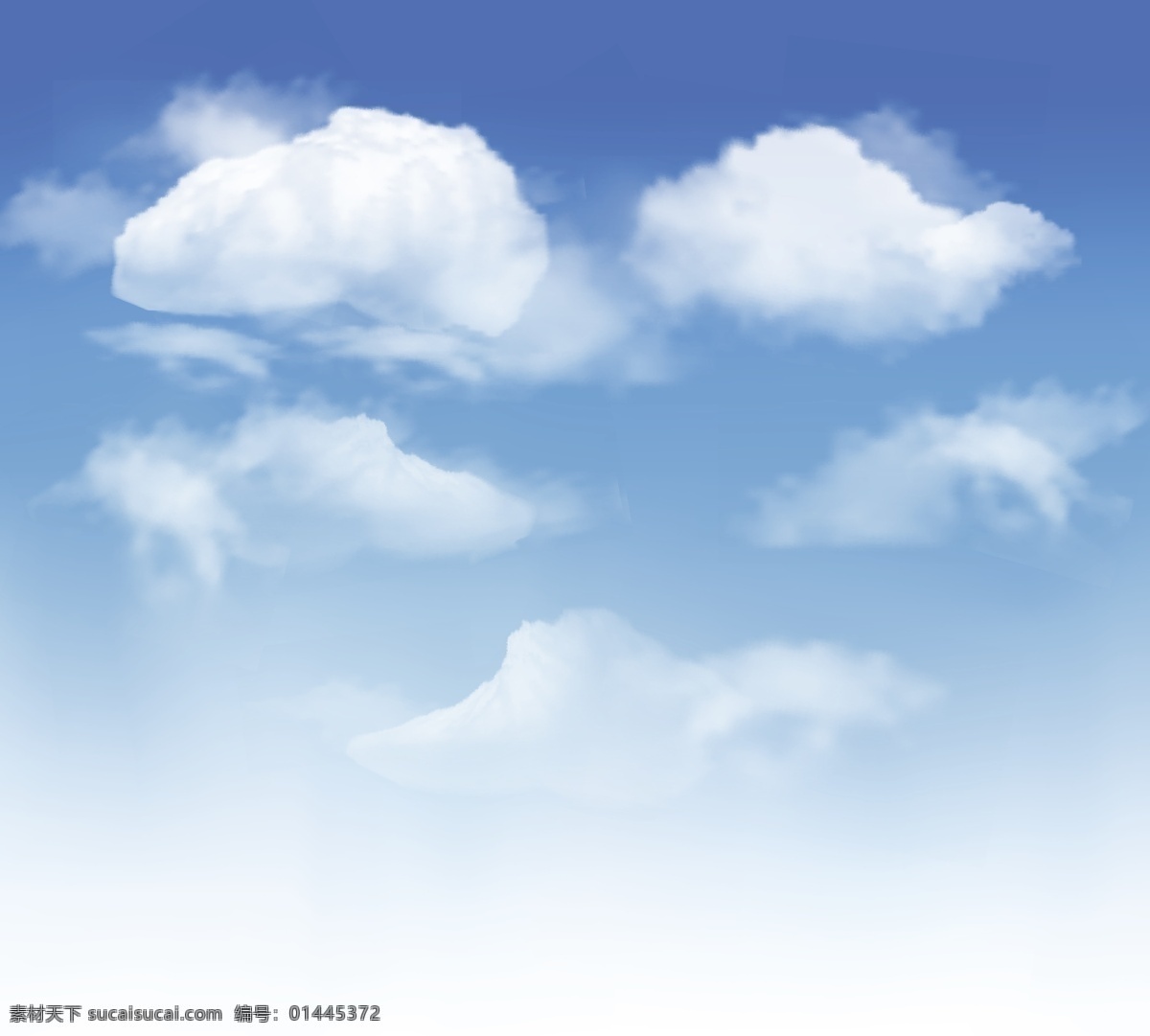 矢量 美丽 蓝天 背景 天空 云 美丽的 蓝色的天空 矢量图 花纹花边