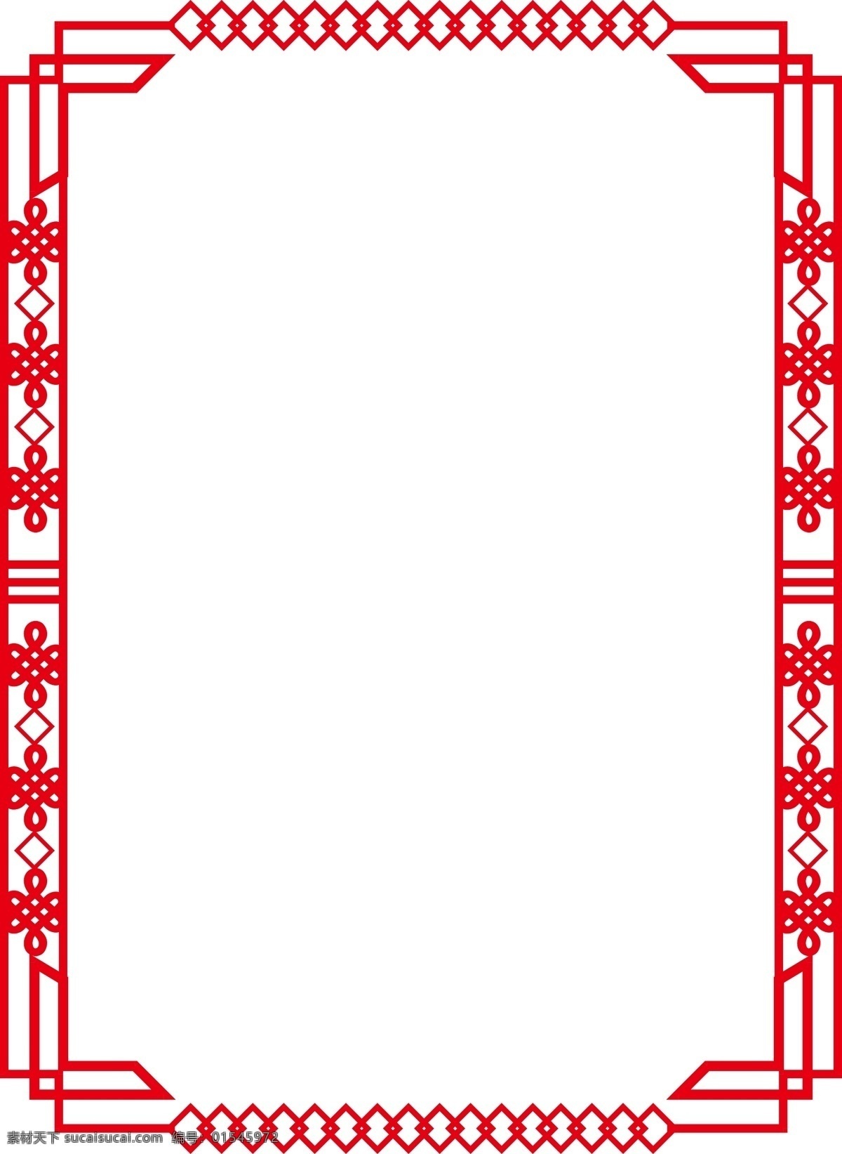 矢量 手绘 中式 边框 长方形框 中国风花纹 方形边框 古典花纹边框 花边 画框 红色边框 水墨圆环 中式花纹 边线