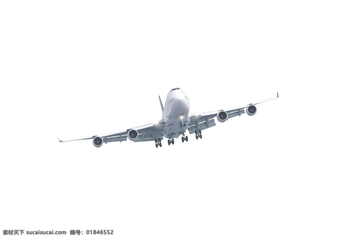 飞机 波音747 起飞 747 大飞机 飞起来 分层 源文件