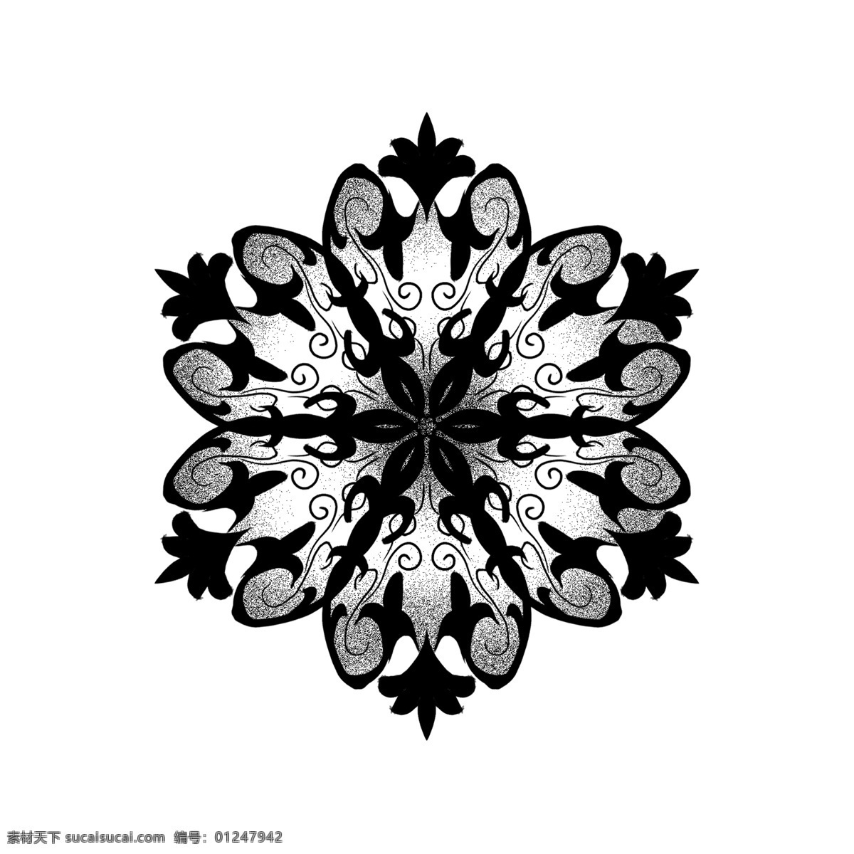 黑色 刀子 纹身 插画 黑色的纹身 卡通插画 纹身插画 刺青插画 花朵纹身 美丽纹身 刀子的纹身