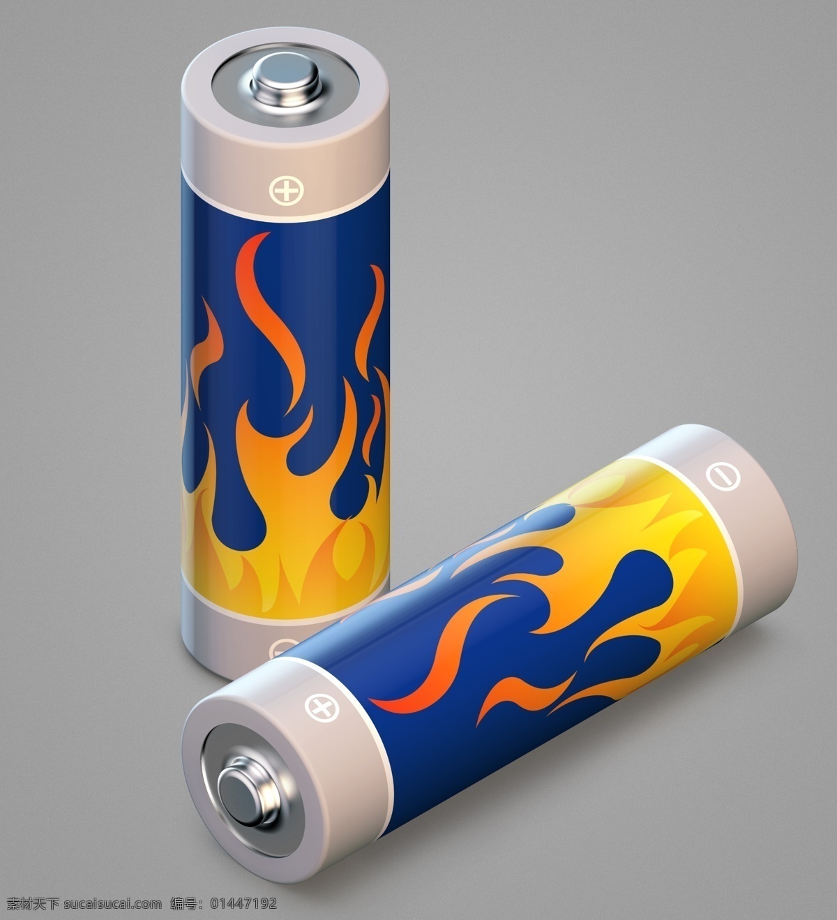电池 5号电池 7号电池 电池模板 电池效果图 火焰 干电池 模板 分层 源文件