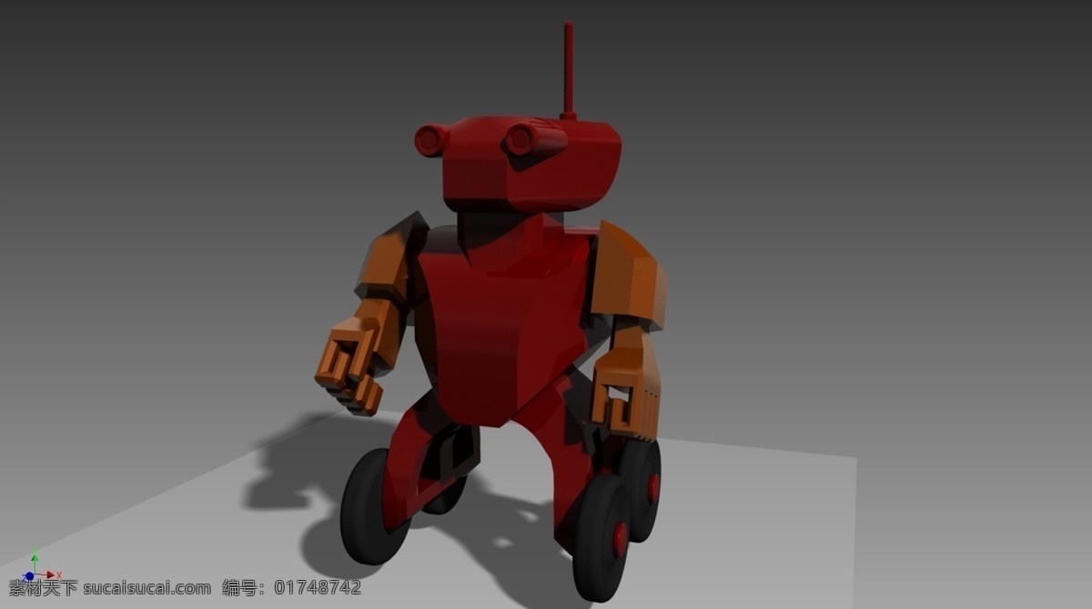 玩具 机器人 打印 3d模型素材 3d打印模型