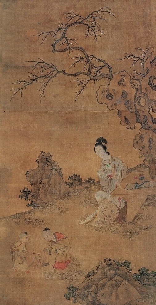 仇英 山水 人物画 山水人物画 传统文化 文化艺术