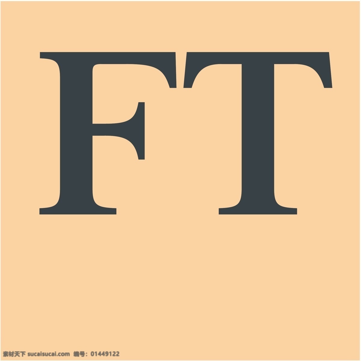 金融时报 自由 时报 标志 标识 英尺 白色
