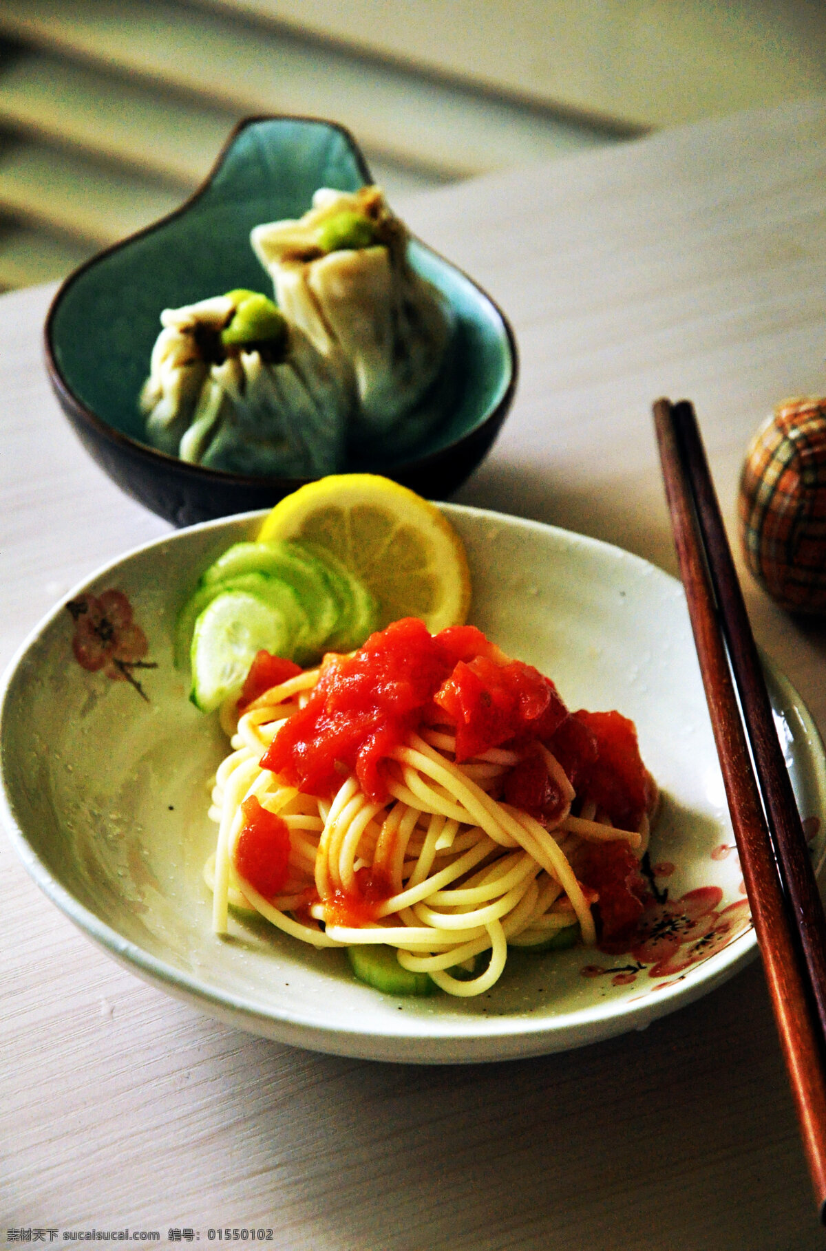 盛夏轻食 意大利面 烧卖 创意餐饮 夏日饮食 家居生活 西餐美食 餐饮美食