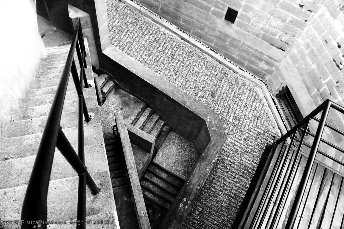 1933 老 场 坊 上海 错落楼梯 黑白照片 层次感 高对比 高角度俯拍 人文景观 旅游摄影
