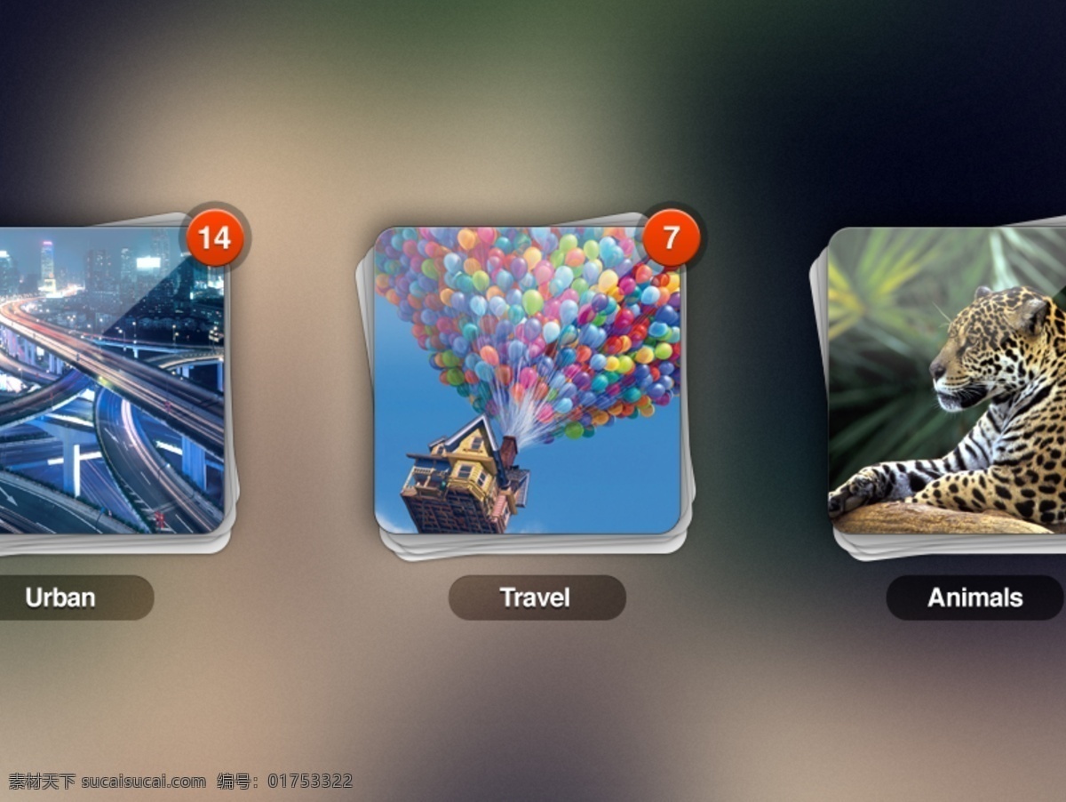 手机 照片 缩略 图 叠加 朦胧 app