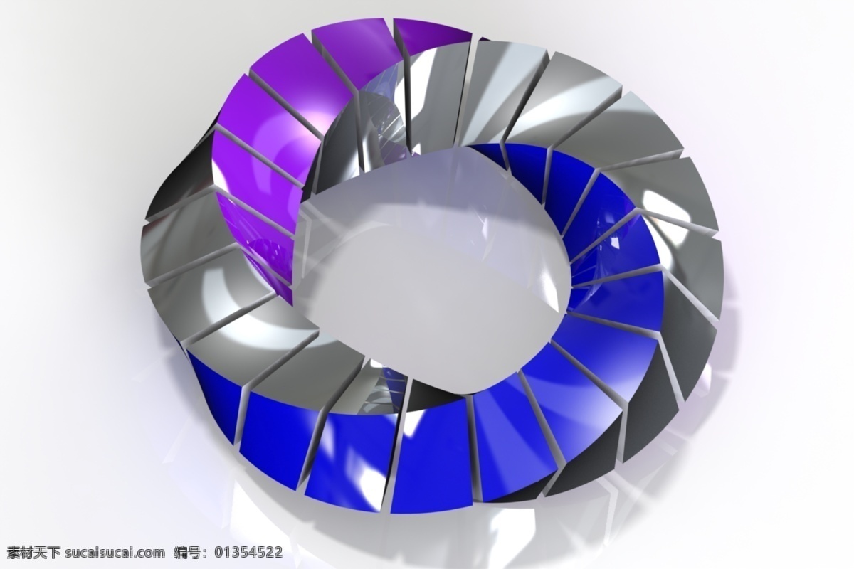 莫比 乌斯带 solidworks 动画 有趣 条 莫比乌斯带 3d模型素材 其他3d模型
