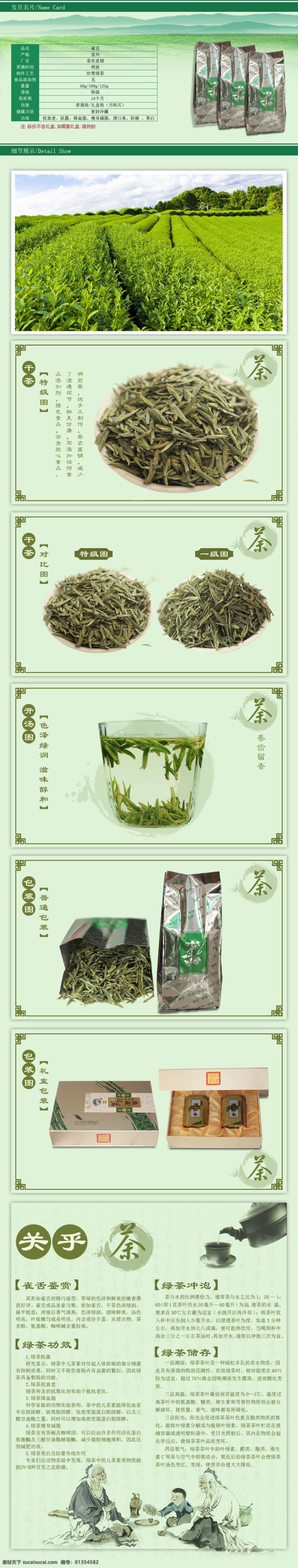 精品 茶叶 宝贝 描述 分层 文件 psd文件 宝贝描述 茶饮 淘宝网店 网店模板 网店设计 网页设计 细节描述 精品茶叶 淘宝素材 其他淘宝素材
