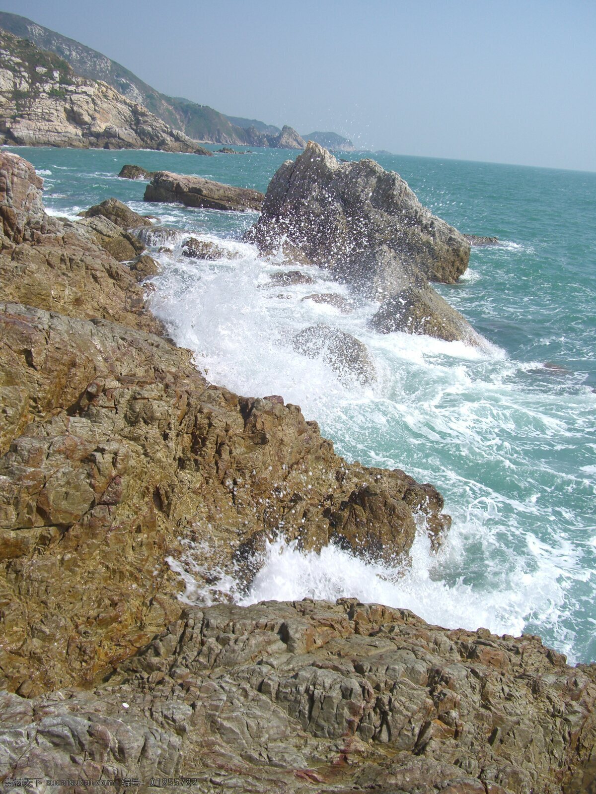东西 海岸 海景 礁石 浪花 山水风景 自然景观 东西冲 岸礁 海峡 深圳东西冲 风景 生活 旅游餐饮