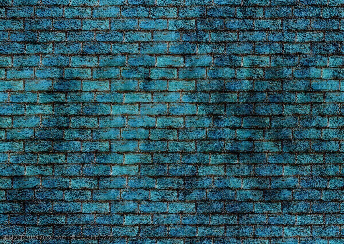蓝色 墙面 底纹 背景 砖 纹理 壁纸 墙壁 底纹边框 背景底纹