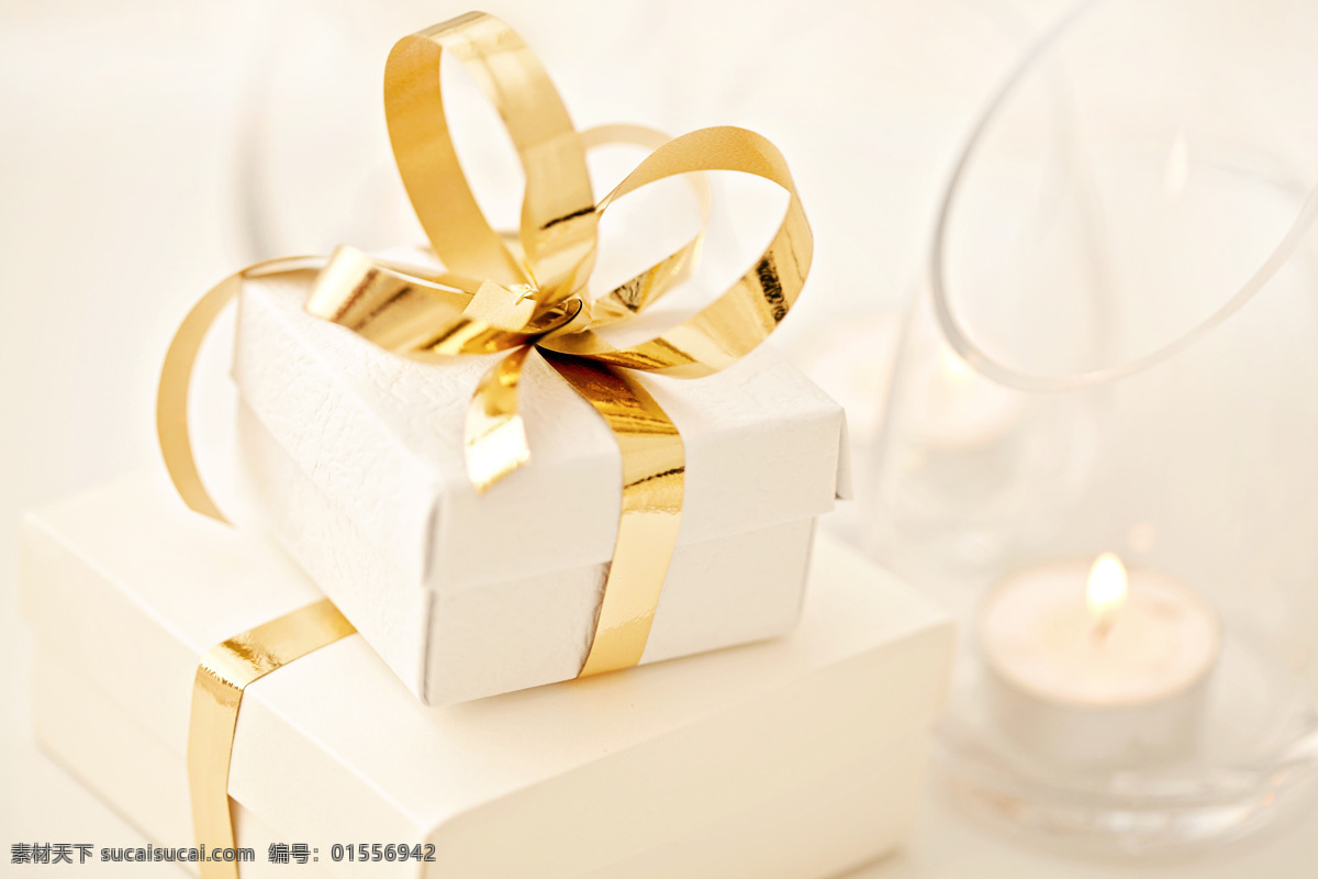 结婚 礼物 蜡烛 结婚礼物 礼包 礼品 丝带 婚礼素材 婚庆素材 婚礼背景 温馨浪漫背景 其他类别 生活百科 白色